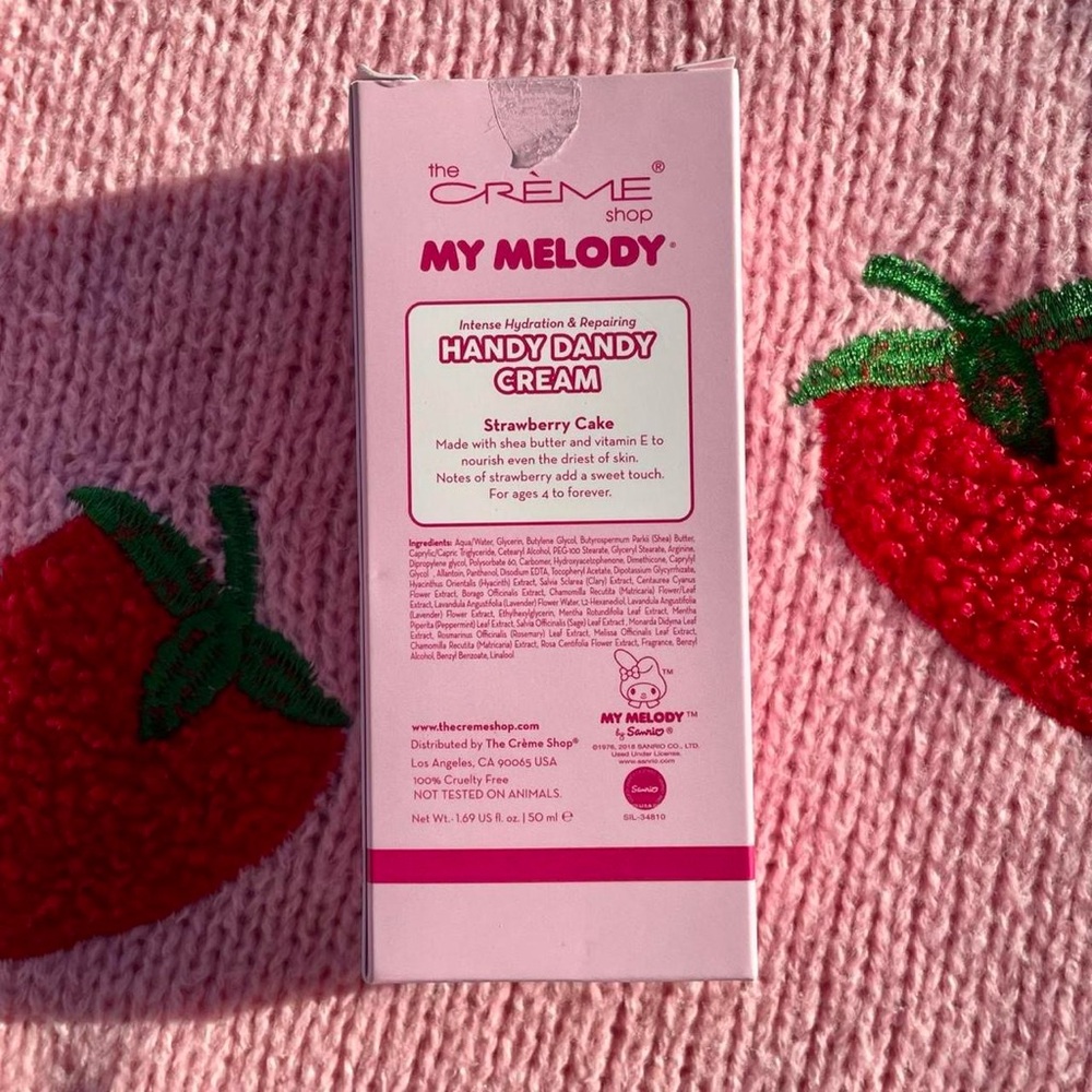 Crème Shop x Sanrio: my Melody Handy Dandy Cream - Picture 3 of 5